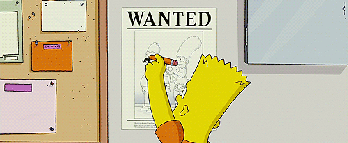 simpsons wanted