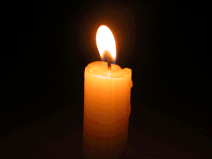 Flickering candle dd2be7f9-580d-4111-8ff