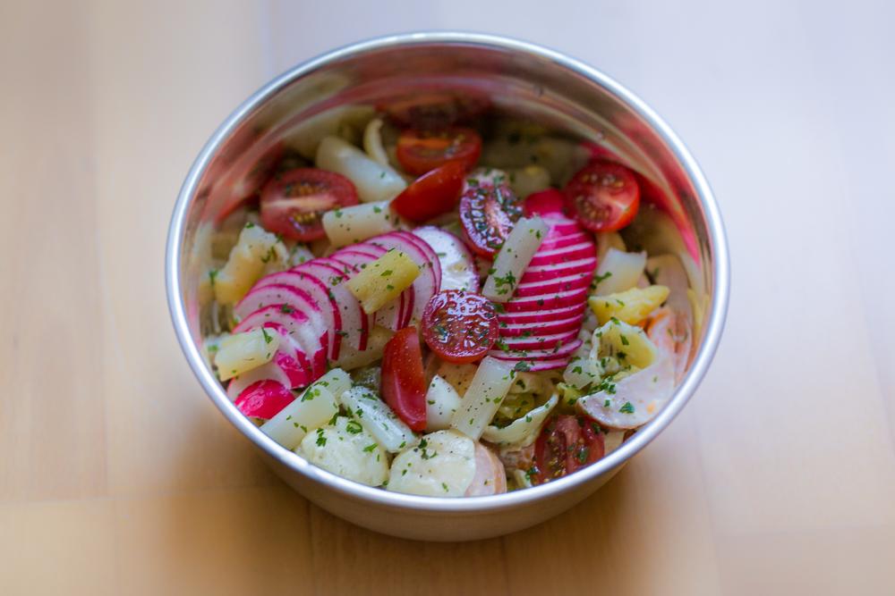 nudelsalat radieschen spargel tomaten-2