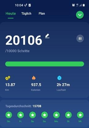 Screenshot 20220105-100408 Pedometer Ste