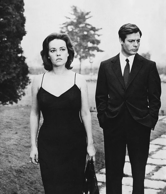 Jeanne Moreau e Marcello 1961 - Copy