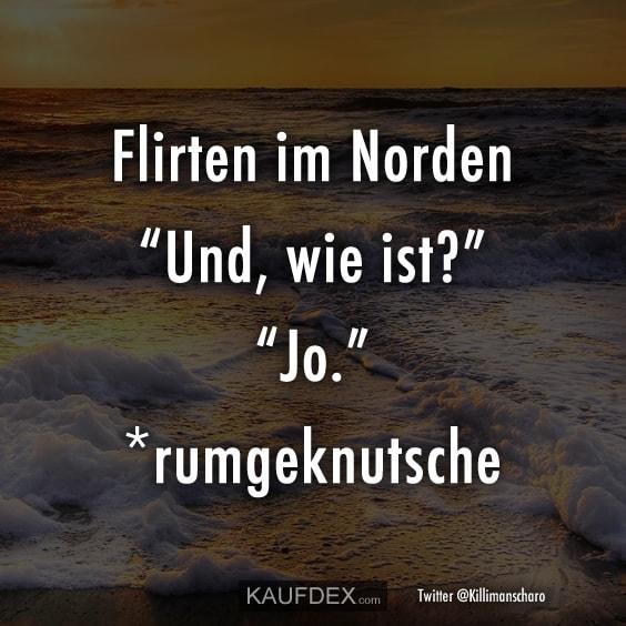 Flirten im norden