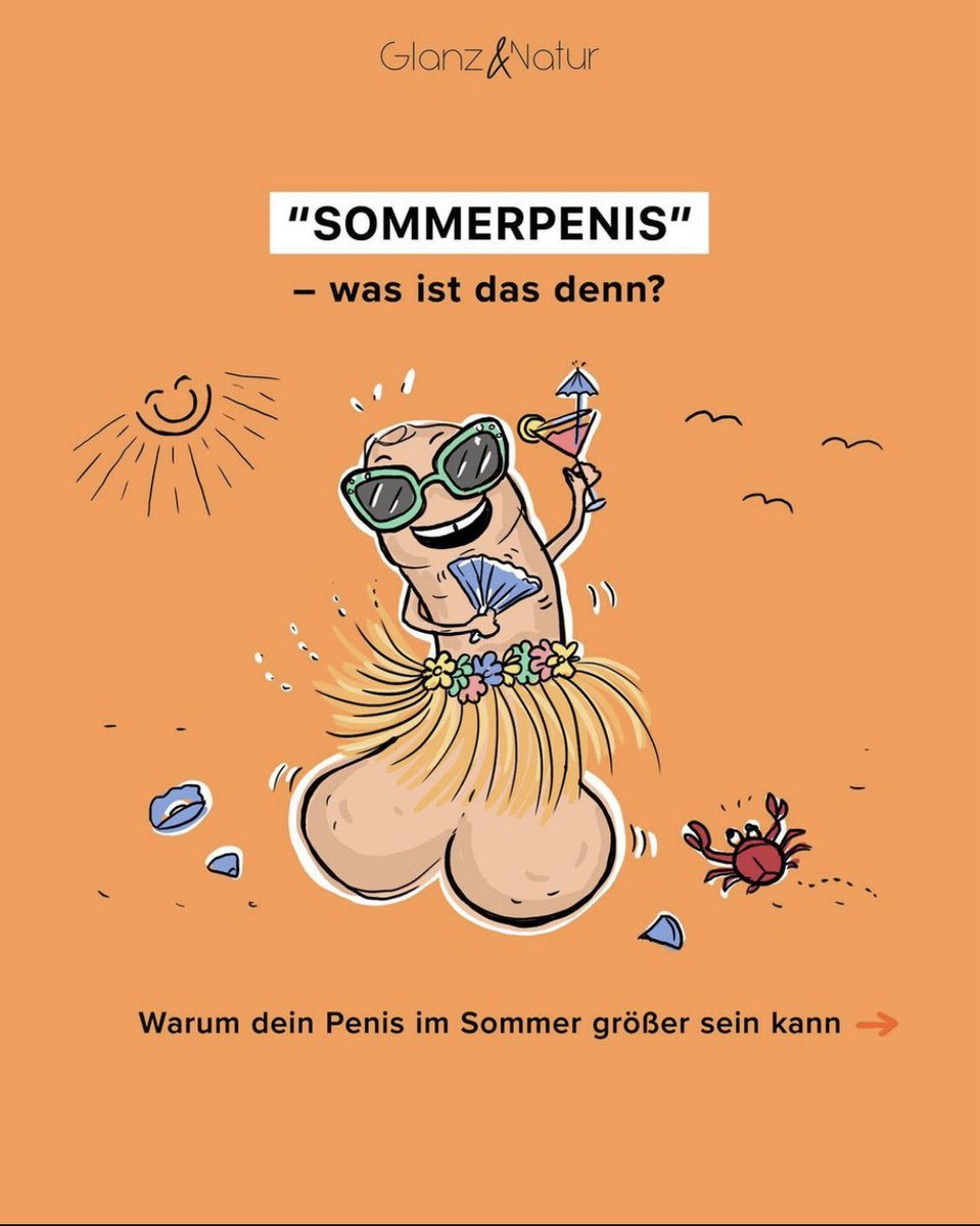 Sommerpenis saisonal variieren Sommerloc