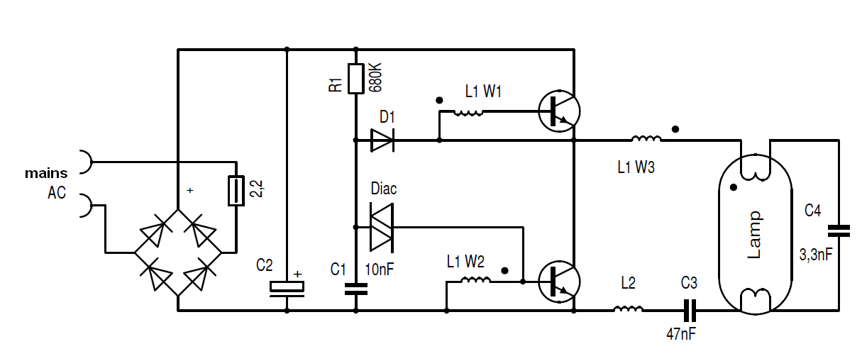 Fluorescent Lamp Inverter