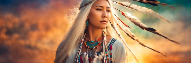 Indianerin