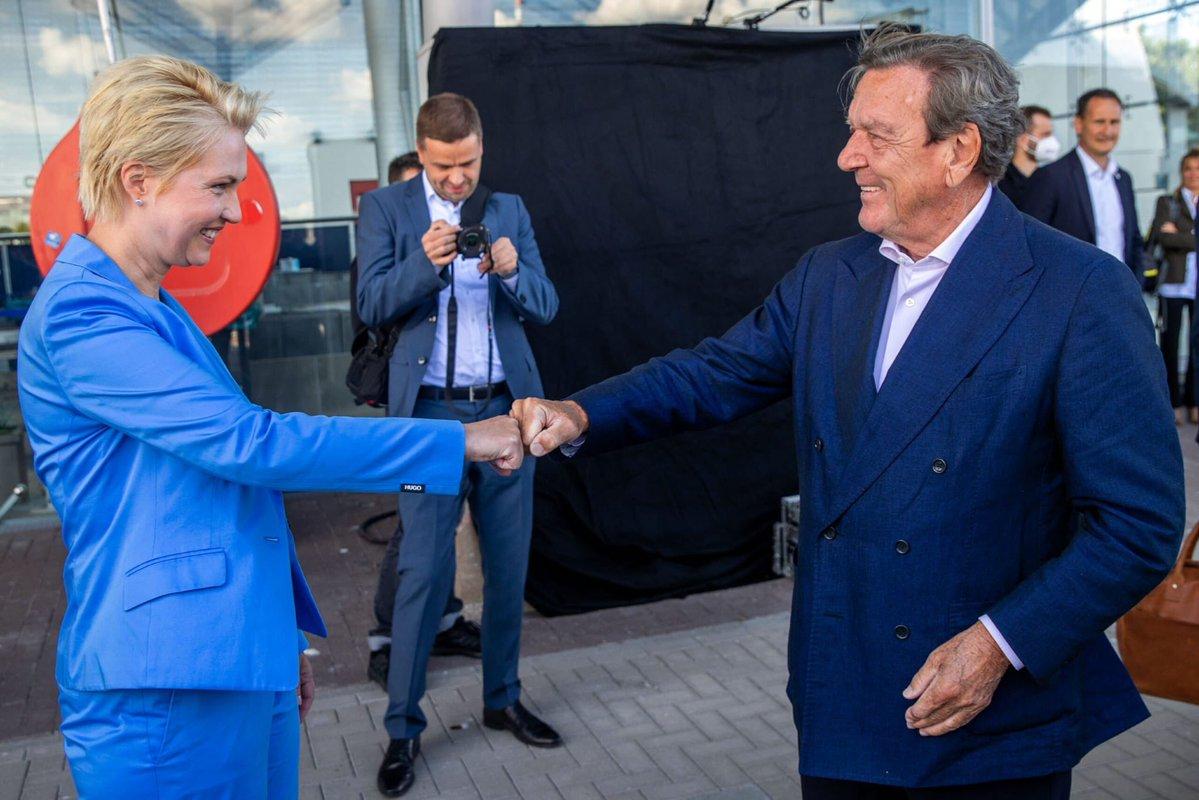 Schwesig Nie mit Putin getroffen - Copy