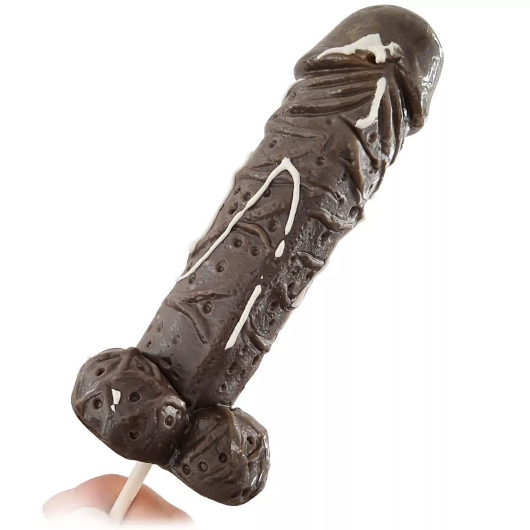 Cum Pop Penis Lolly Dark Skin Tone Gay O