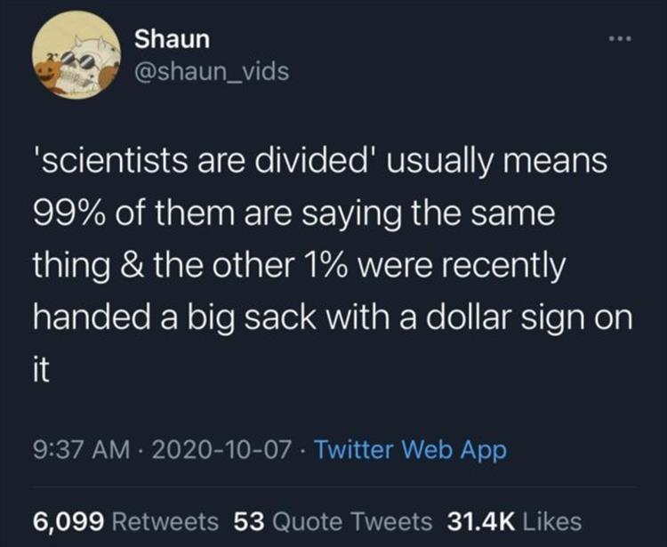 scientists are divided