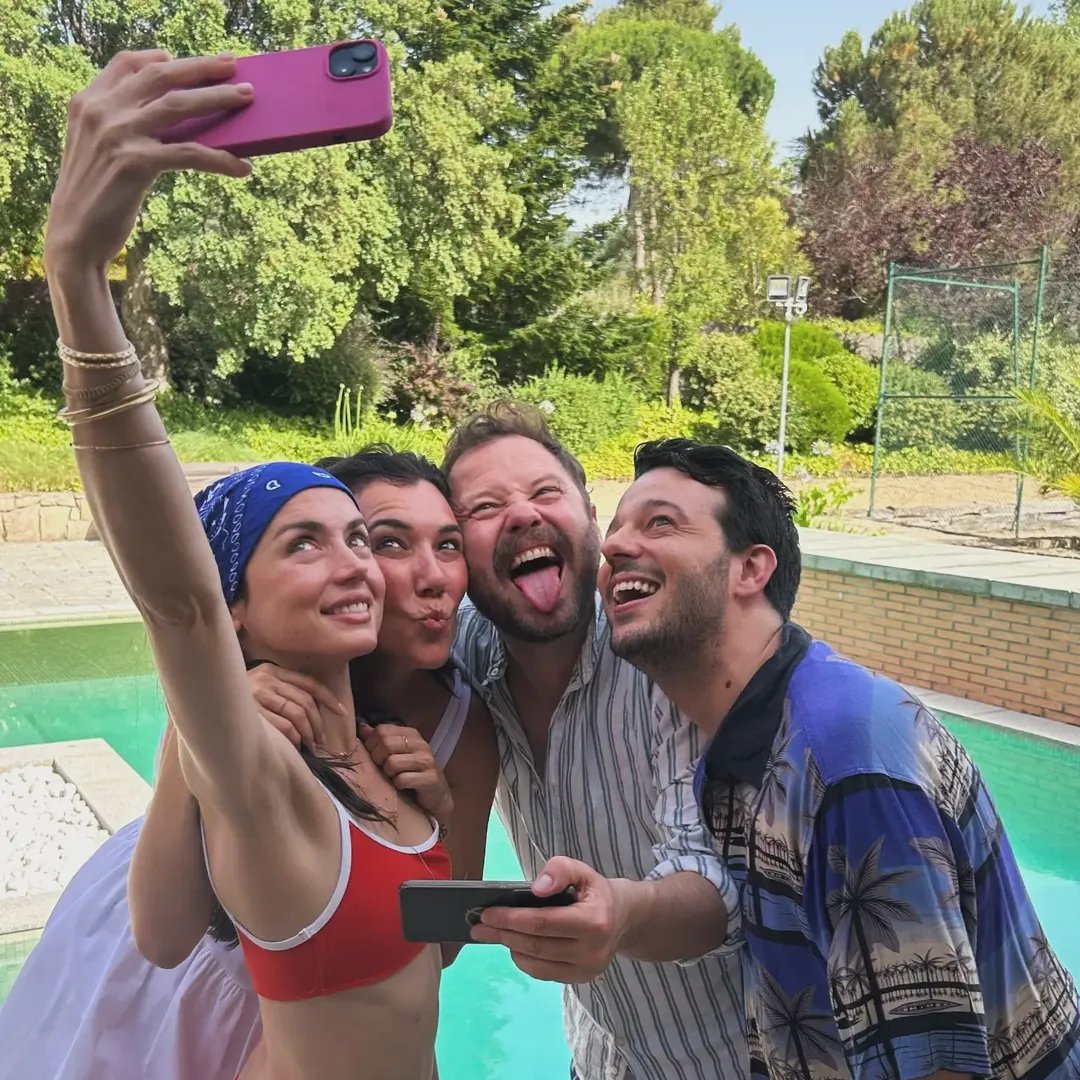 Ana com amigos em Madrid - Copy