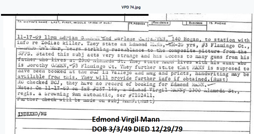 edmond virgil mann
