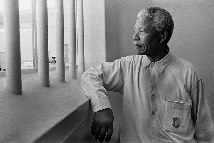 Schadeberg Mandela Robben-Island