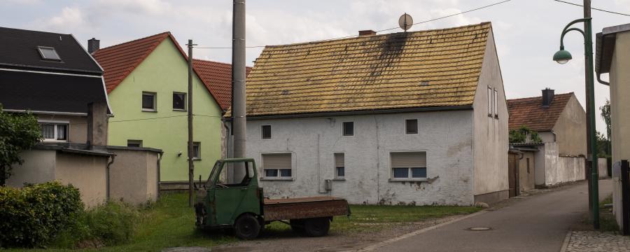 strukturschwaches-Dorf Sachsen Ostdeutsc