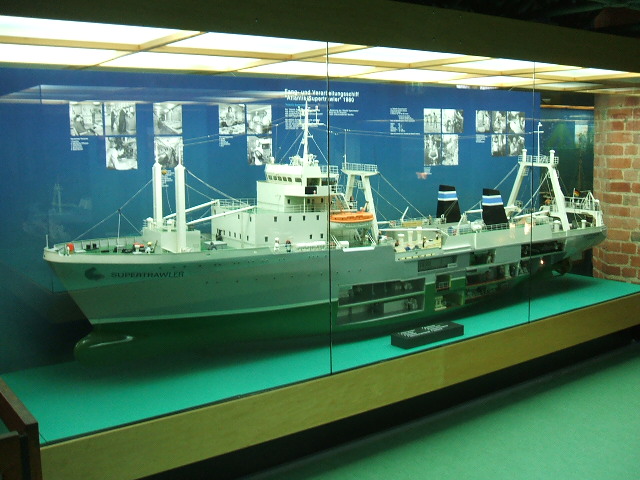 Stralsund Germany Meeresmuseum Modell At