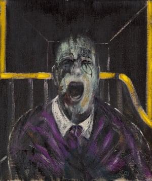 Francis Bacon Study for a Head schreiend