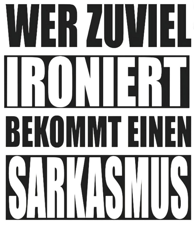 ironiert