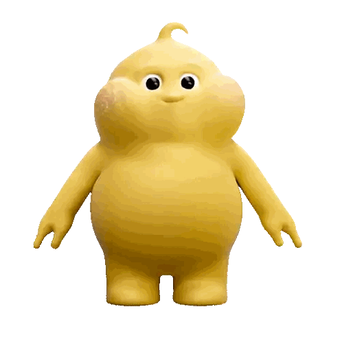 a-yellow-cartoon-character-is-flying-thr