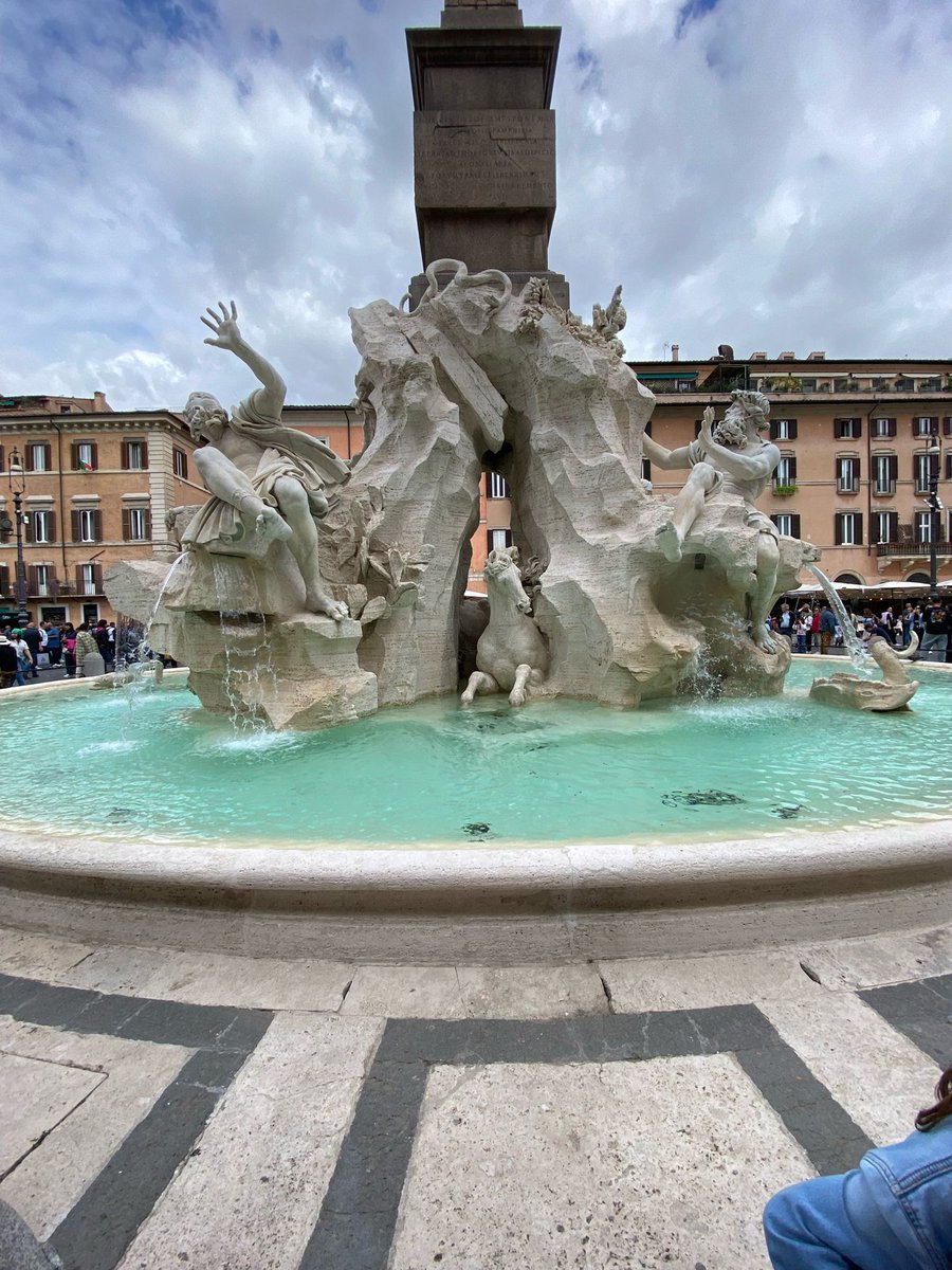 fontana dei quattro fiumi ... di bernini