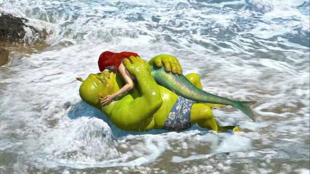 Shrek2 Meerjungfrau - Copy