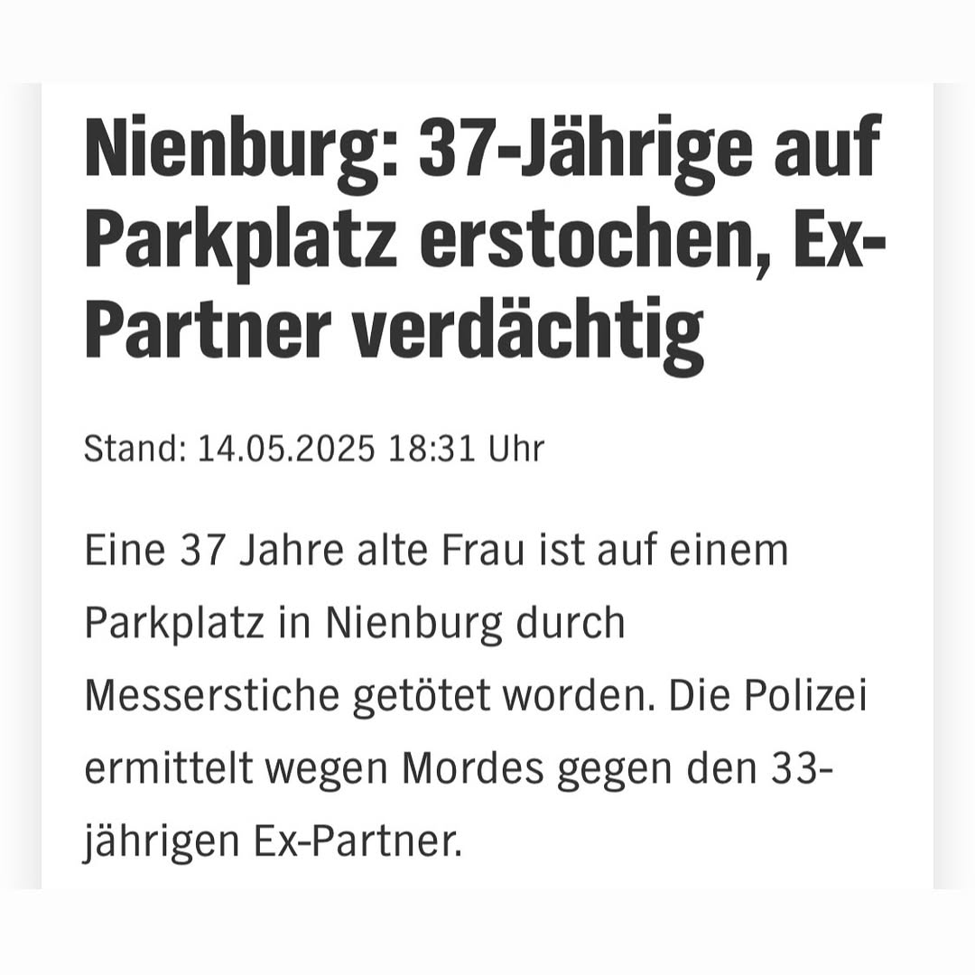 12.05.2025 in NienburgEin Mann 33 ttet s