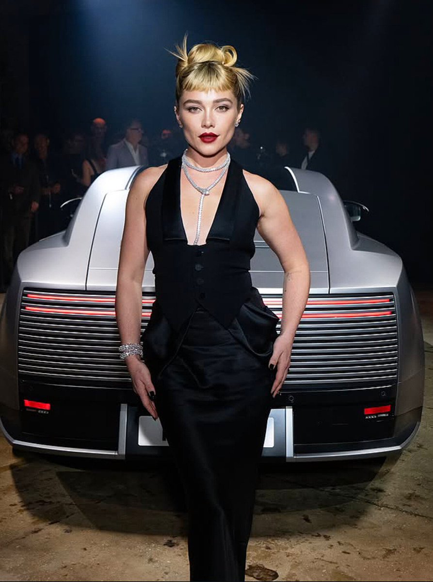 Florence Pugh Jaguar Type 01 Launch - Co