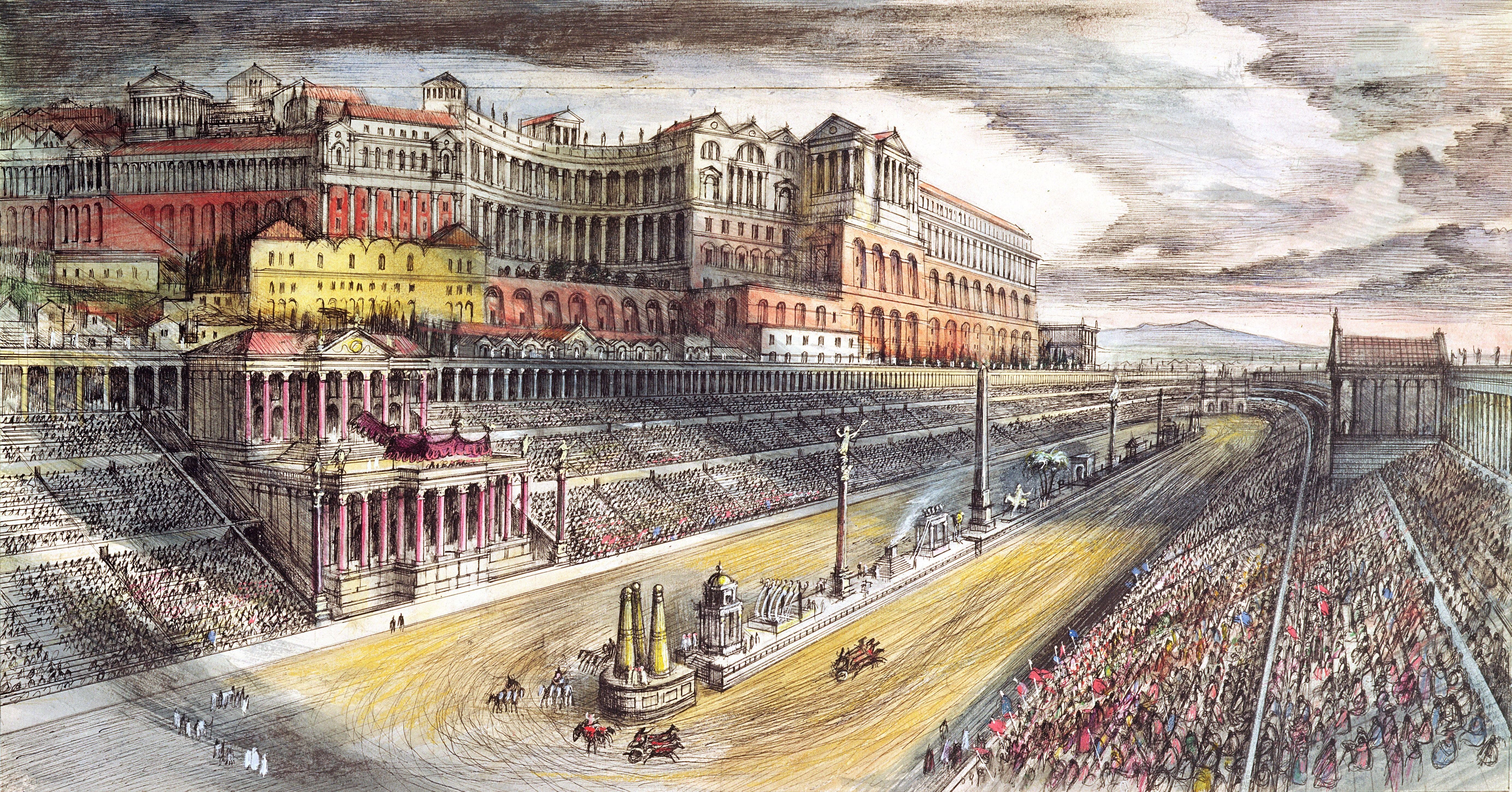 Колизей ленина. Circus Maximus Рим. Большой цирк (Circus Maximus) в Риме. Цирк Массимо в древнем Риме. Ипподром в древнем Риме.