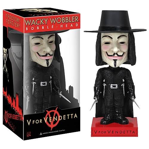 V for Vendetta Wackelkopf Figur