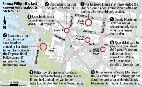 map-emma-fillipoff-s-last-known-whereabo