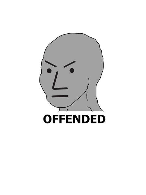 offended grey guy