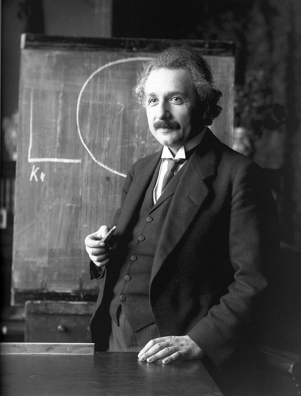 Albert Einstein 1921 by F Schmutzer