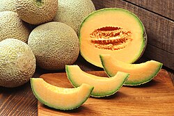Cucumis melo var. reticulatus photo by S