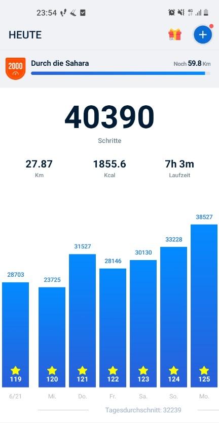 Screenshot 20220628-235449 Pedometer - S