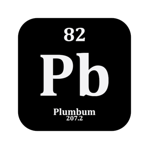 blei-chemie-ikonisches-chemisches-elemen