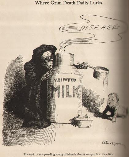 tainted milk