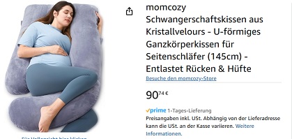 Schwangerschaftskissen