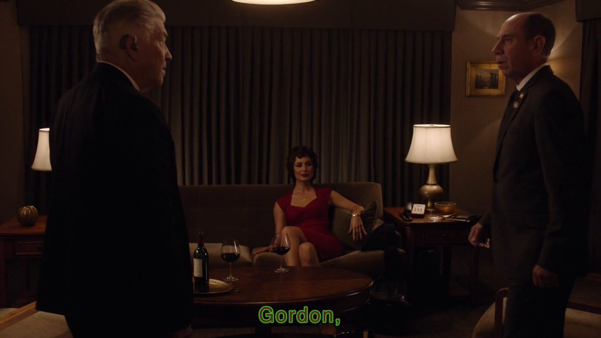 Twin Peaks s3  ep 12 Gordon Albert - Cop