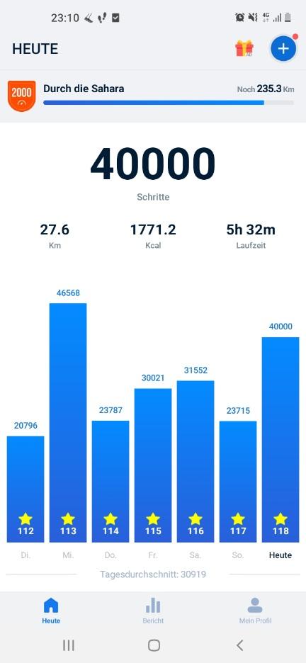 Screenshot 20220620-231016 Pedometer - S