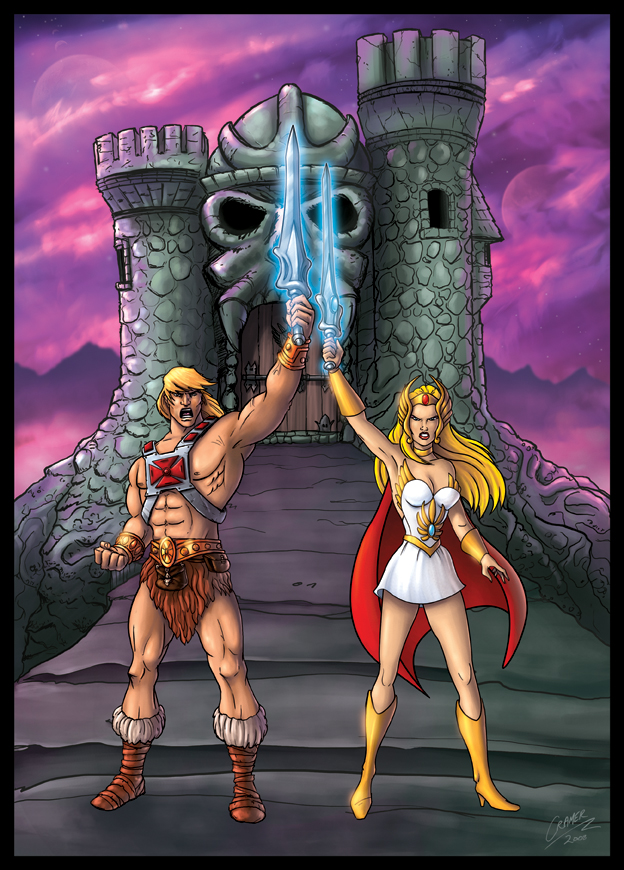 Bilder-Thread he man and she ra by oicemano full