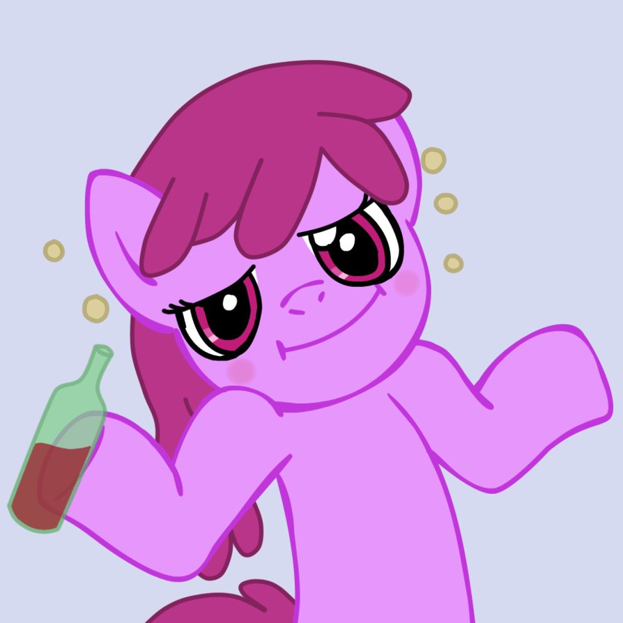 berry punch   oppp drunk shrug by darksa