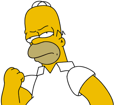 Homer Angry