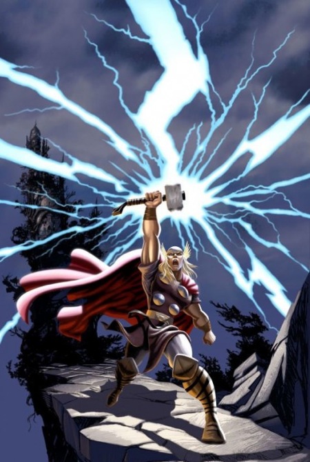 thor tv animated art work