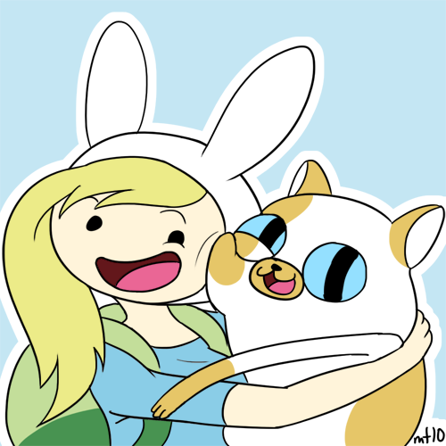 fiona and cake super cute adventure time