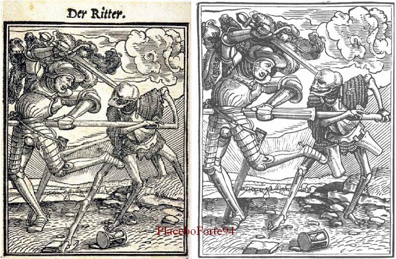 slender man der ritter woodcut by placeb