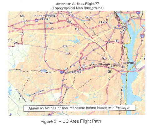a Flight Path AA77-NTSB Grafik