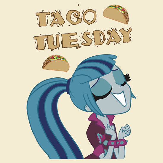 sonata dusk   taco tuesday t shirt by ia