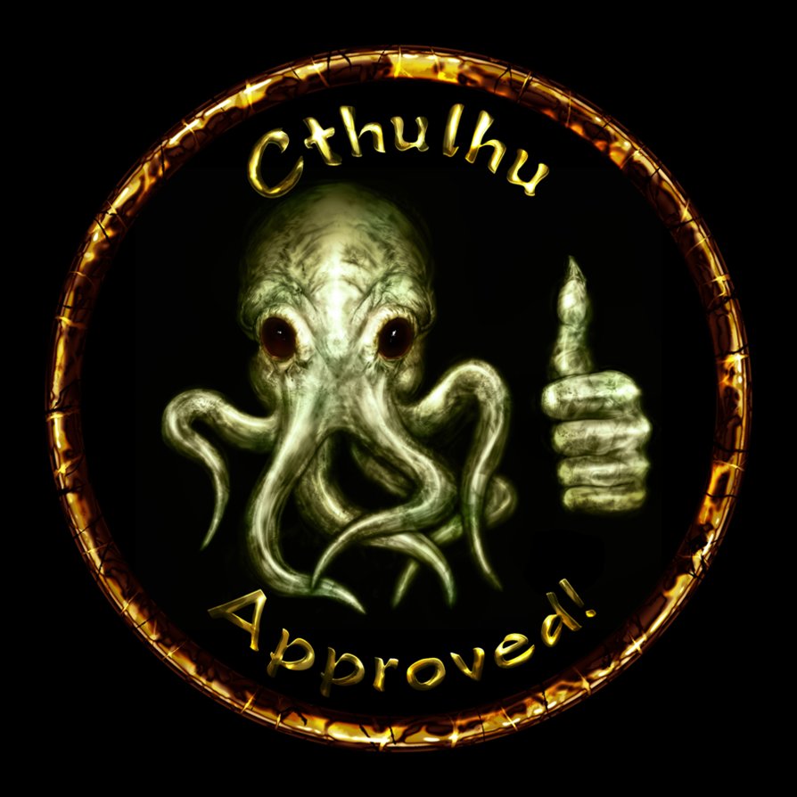 cthulhu  s seal of approval by hwango-d4