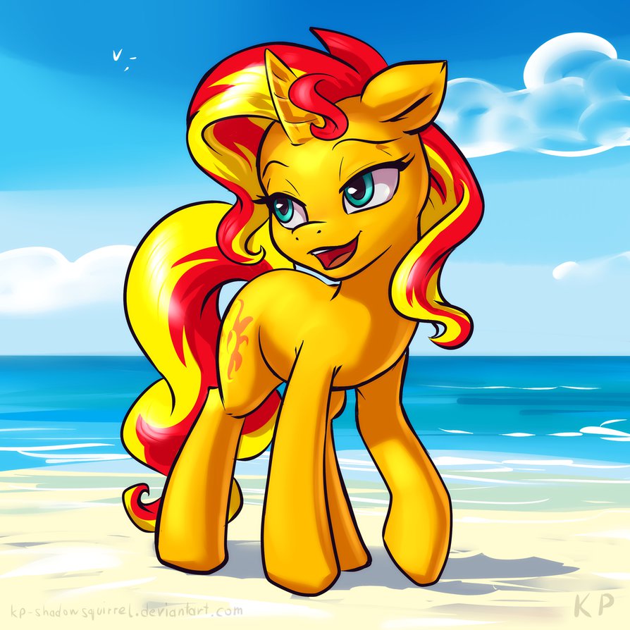 speedpaint 27   sunset shimmer by kp sha