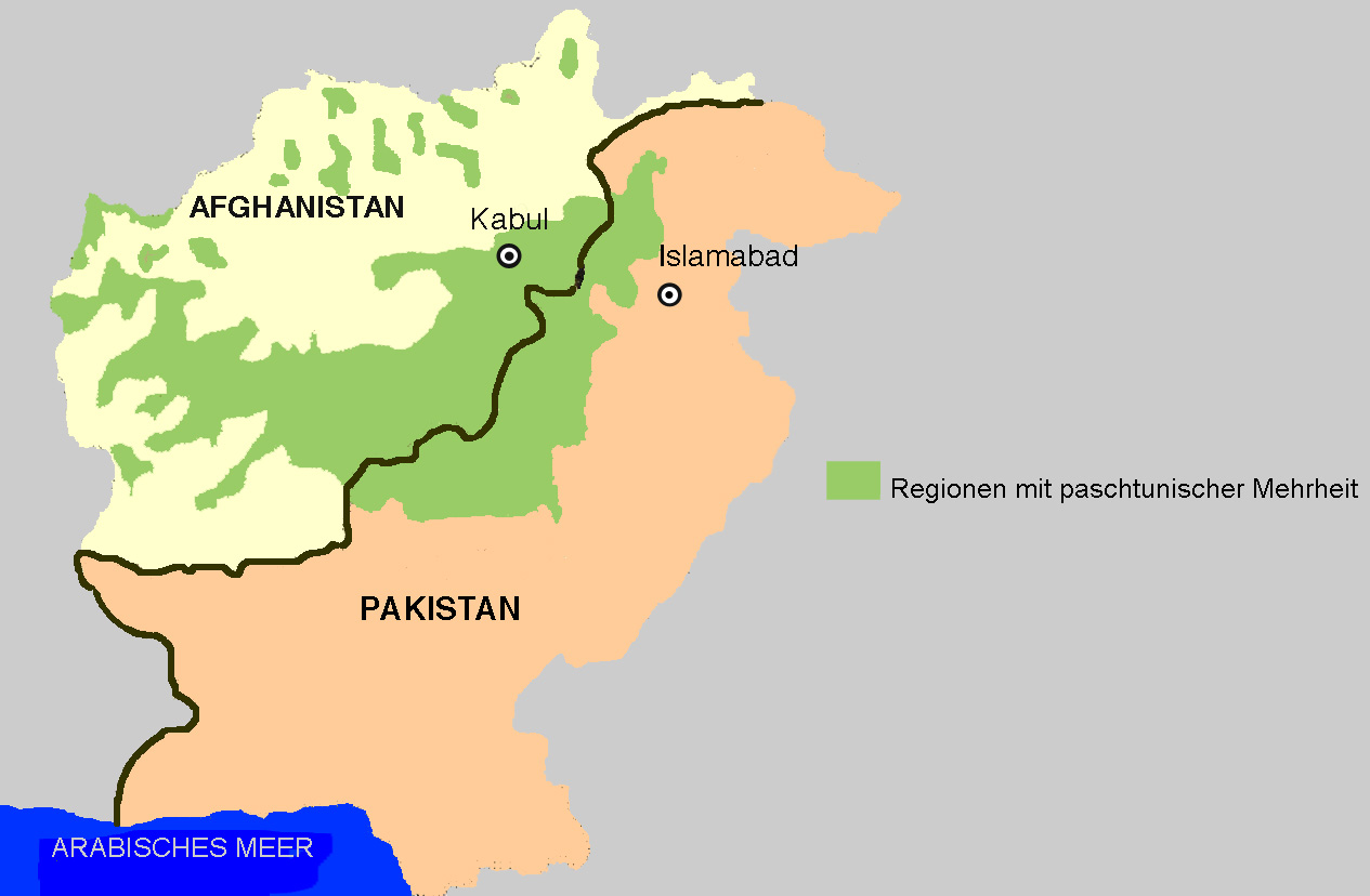 Regionen-der-Paschtunen