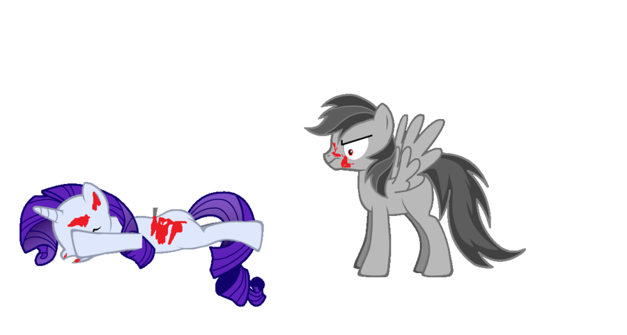 my pony  evil side  kills rarity by stor