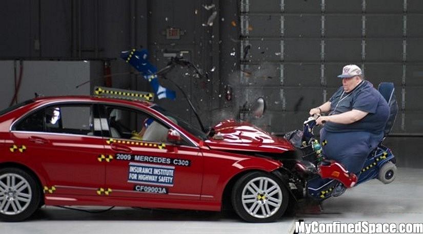 Car crash test mercedes #6