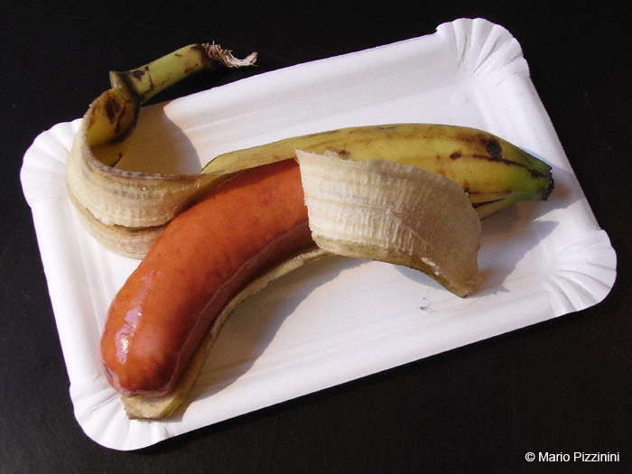 b banane-wurst-fruchtfleisch